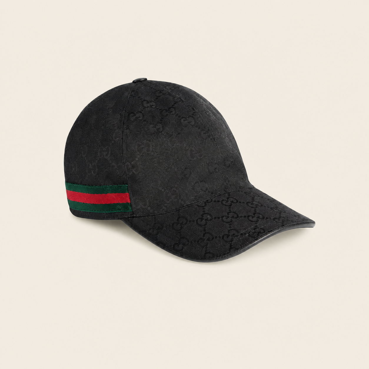 Casquette Gucci — Noir Rouge