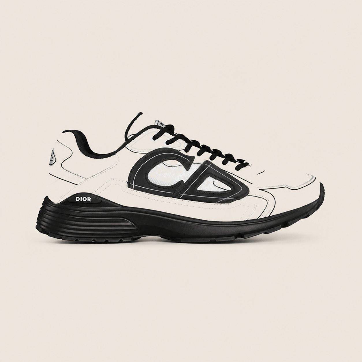 Dior B30 — Blanc et noir