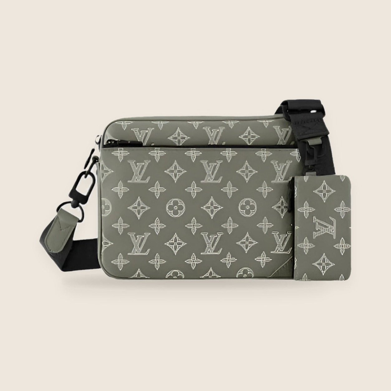 Sacoche Louis Vuitton — Kaki Trio
