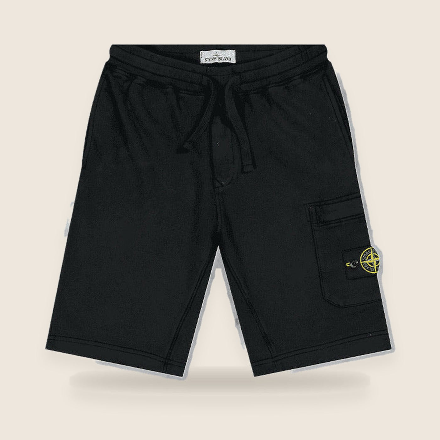 Short Stone Island — Noir