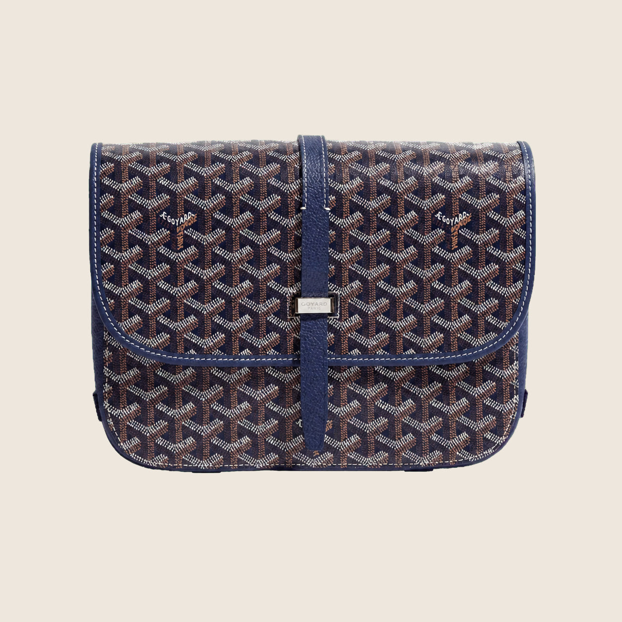 Sacoche Goyard — Bleu marine