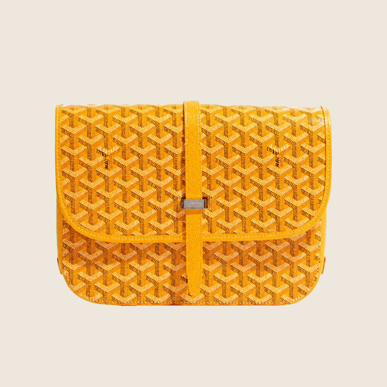 Sacoche Goyard — Jaune