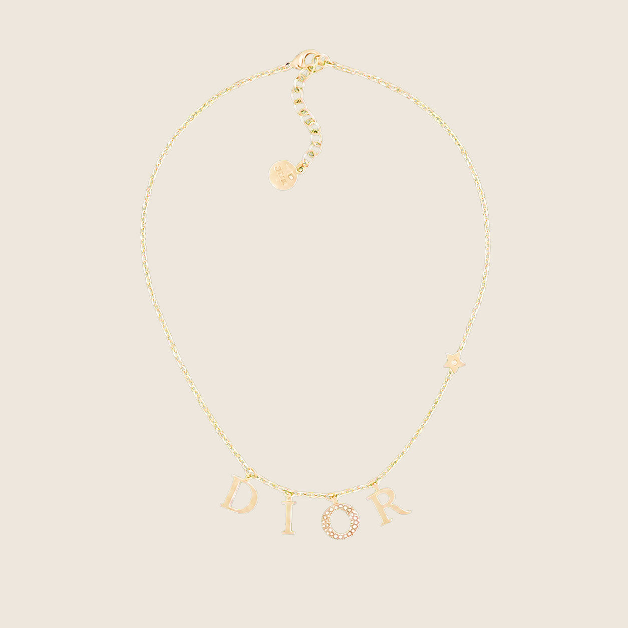 Collier Dior — Or
