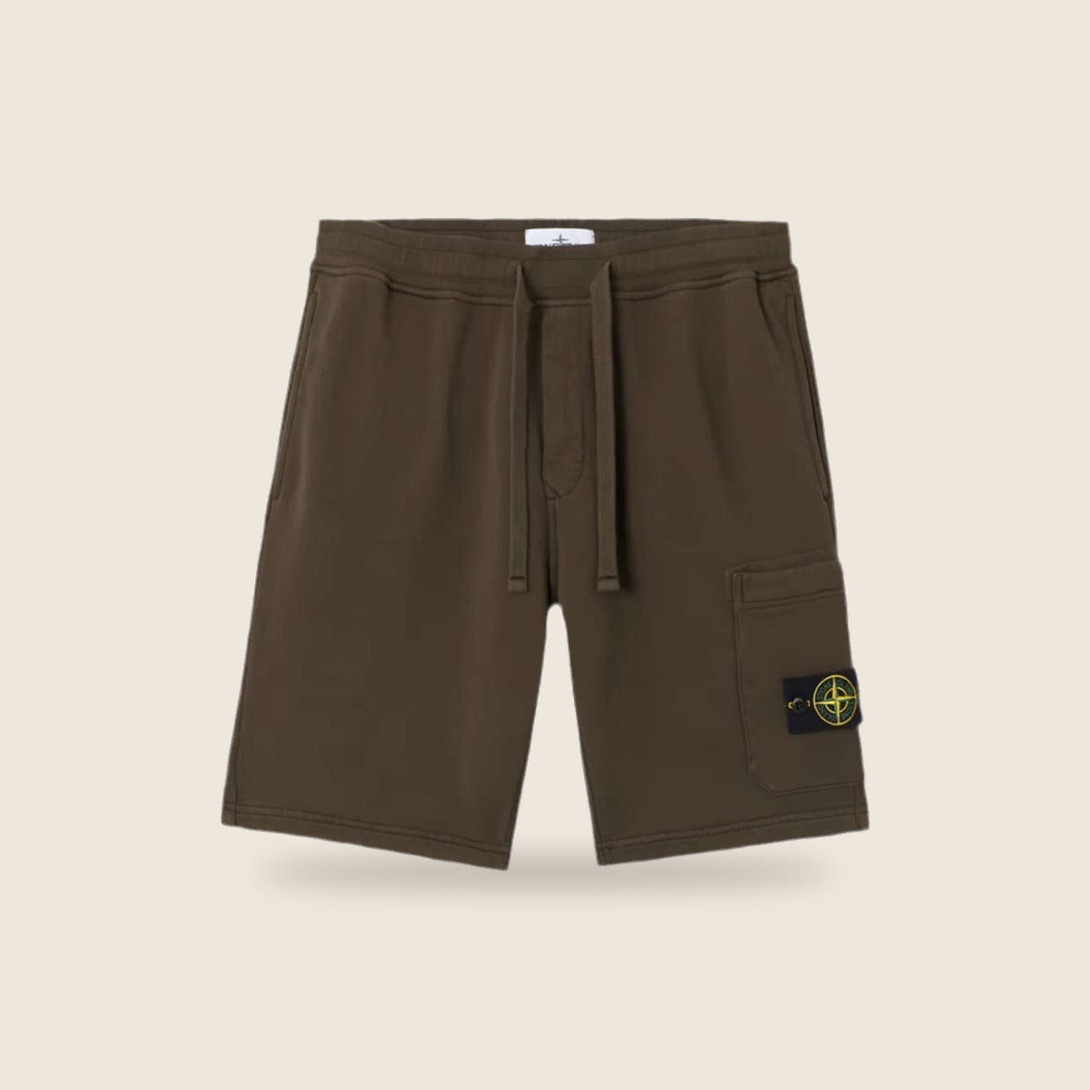 Short Stone Island — Kaki