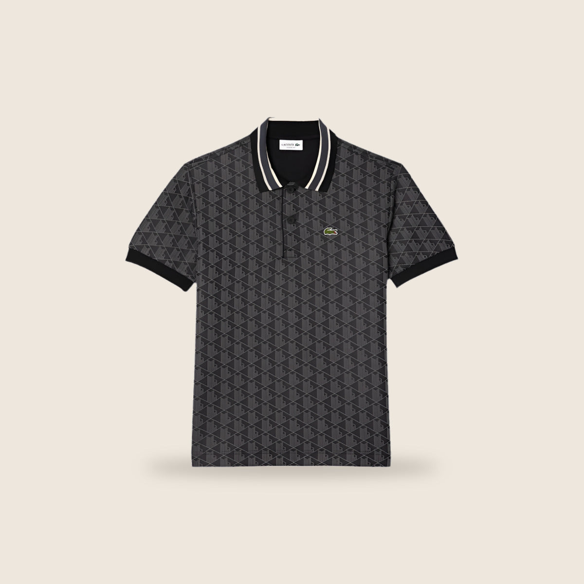 Polo Lacoste — Gris anthracite