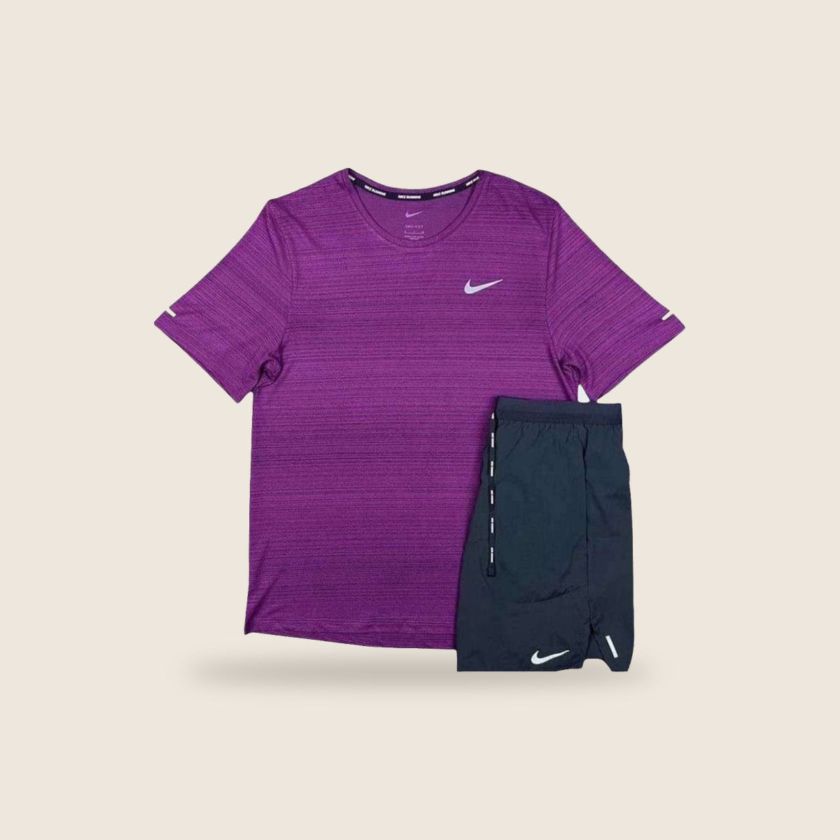 Ensemble Running Nike — Violet prune