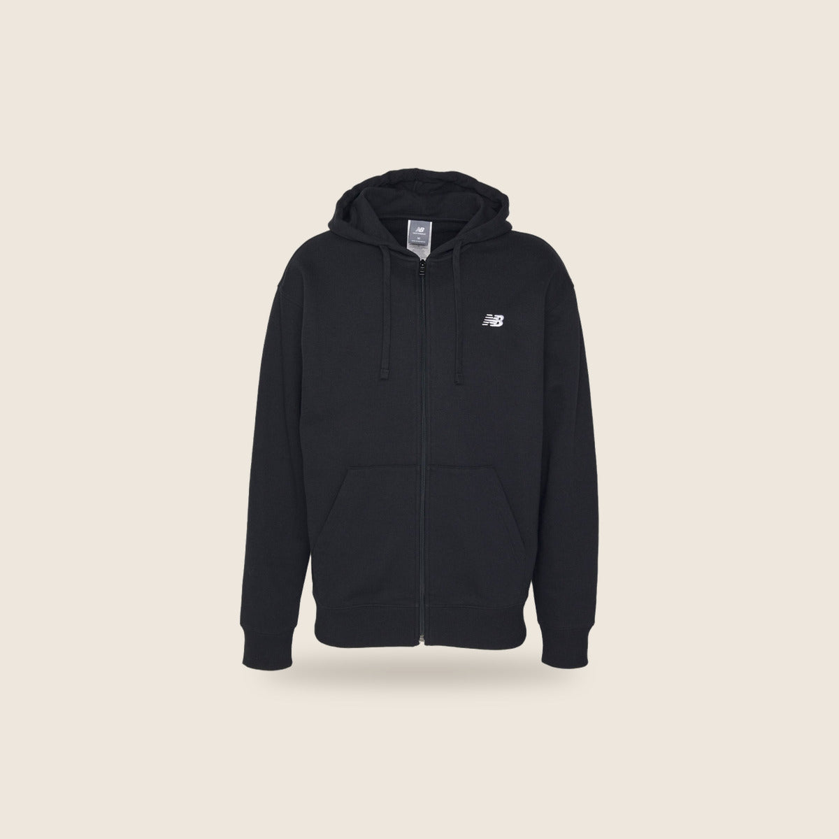 Sweat zippé New Balance — Noir
