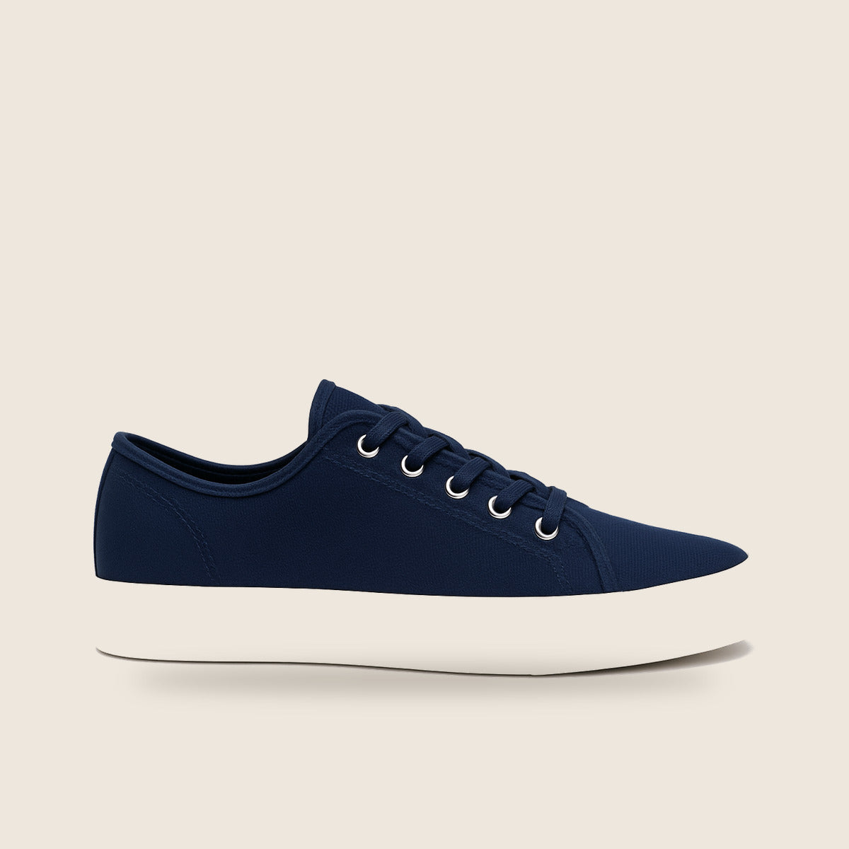 Baskets en toile Wise — Bleu marine