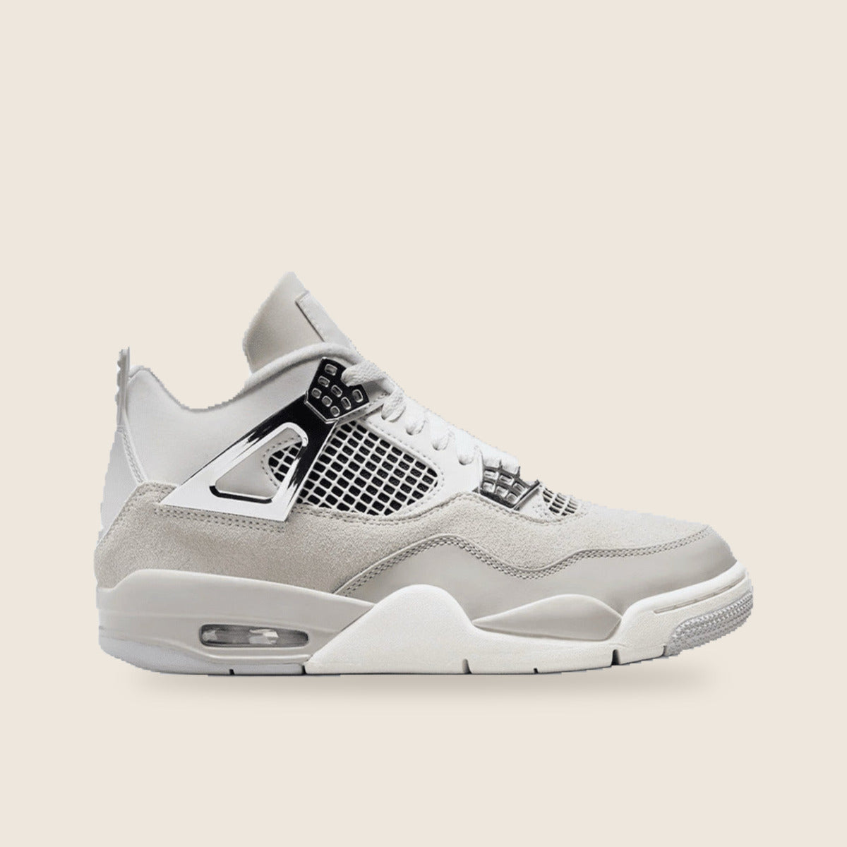 Jordan 4 Sneaker — Beige