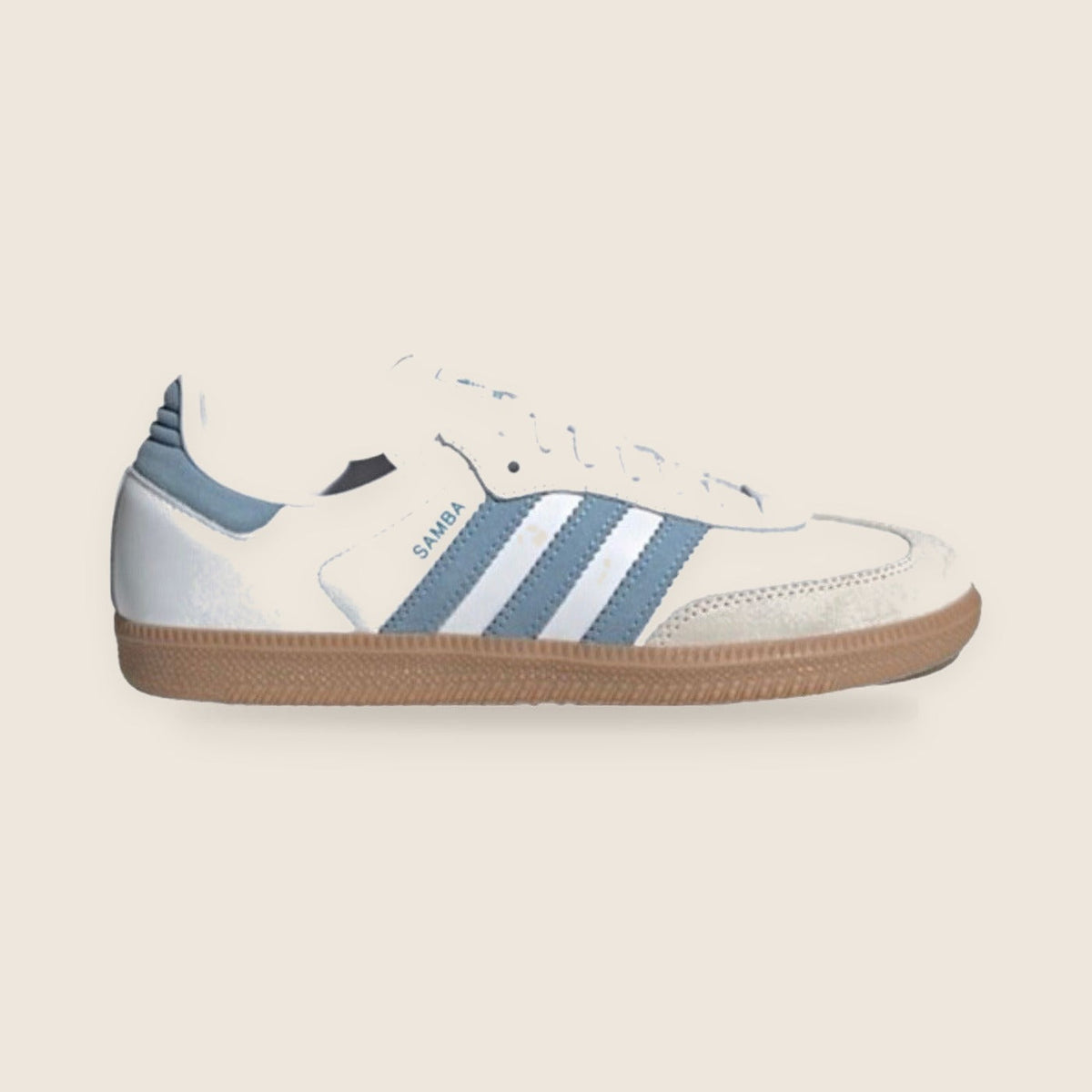 Adidas Samba OG — Blanc et gris