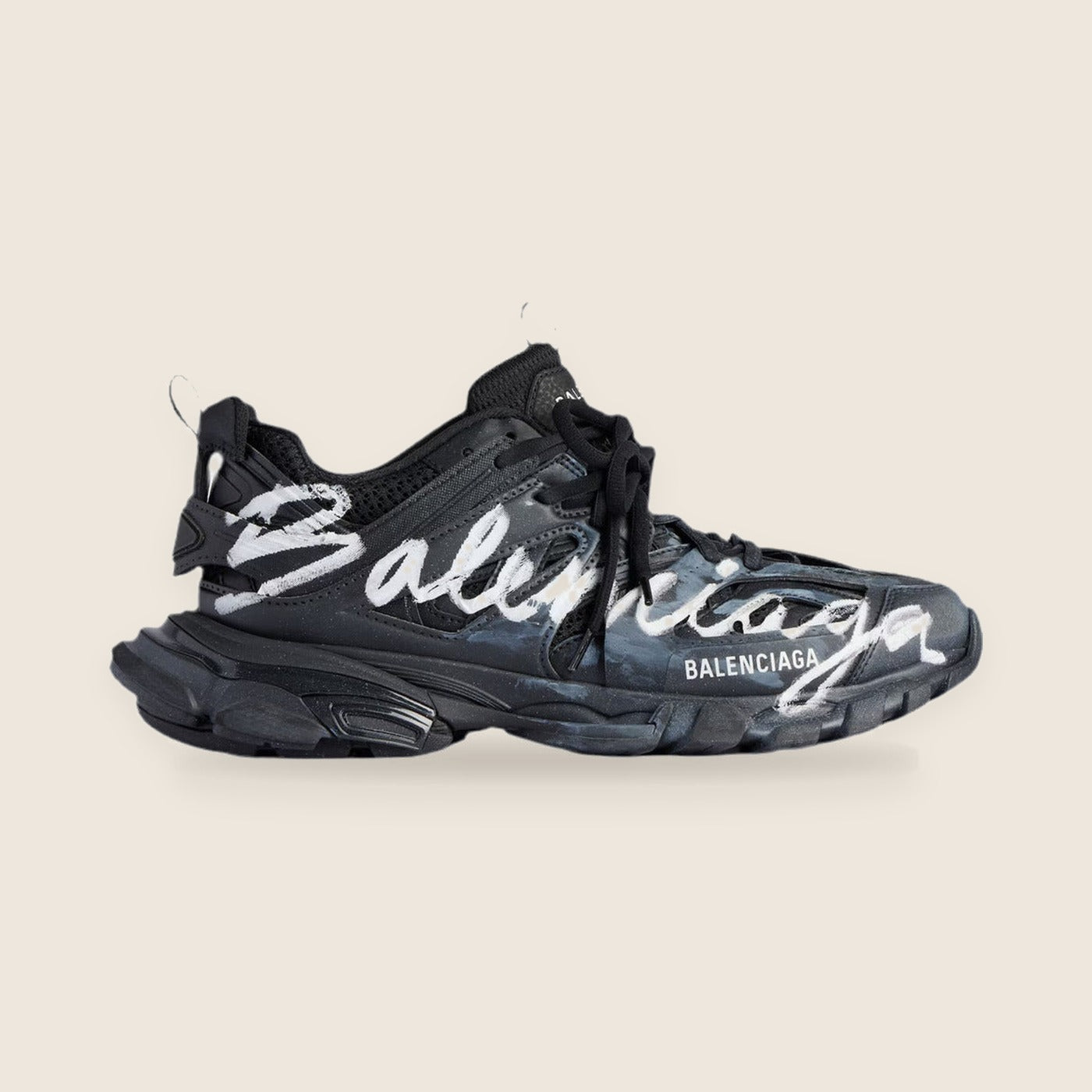 Balenciaga Track — Noir graffiti