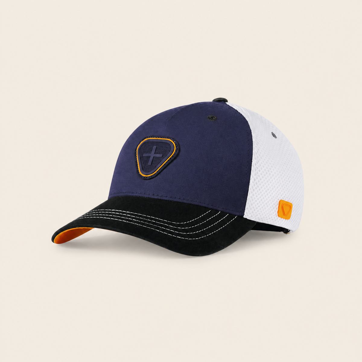 Casquette Gertrude — Bleu — Noir