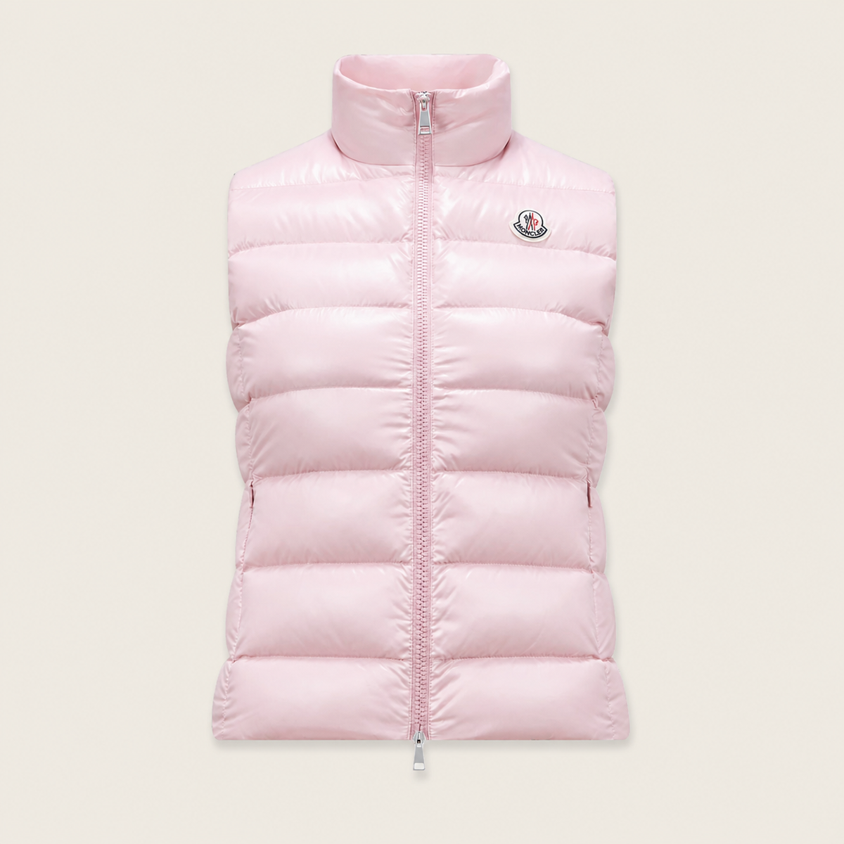 Doudoune sans manche Moncler — Rose