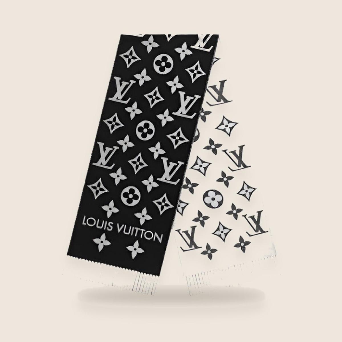 Écharpe Louis Vuitton — Noir monogramme