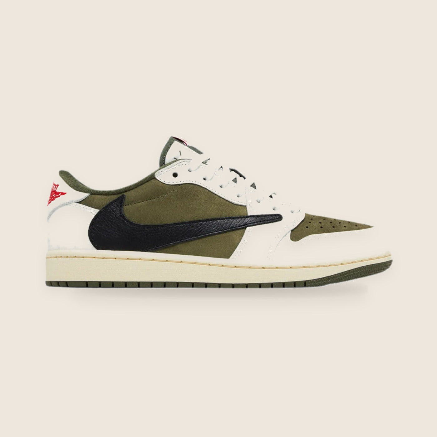 Jordan 1 Low Travis Scott — Kaki