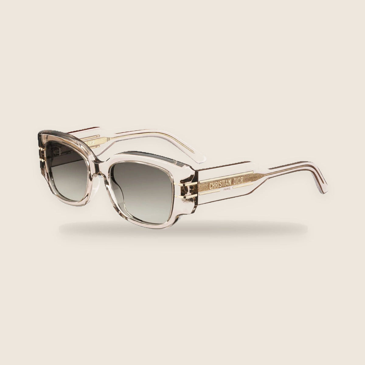 Lunettes Dior — Rose transparent