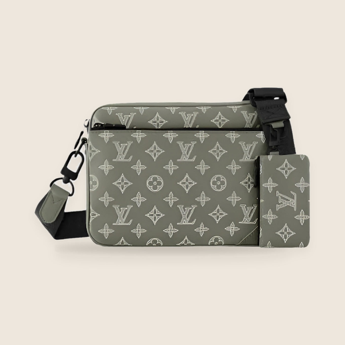 Sacoche Louis Vuitton — Kaki Trio