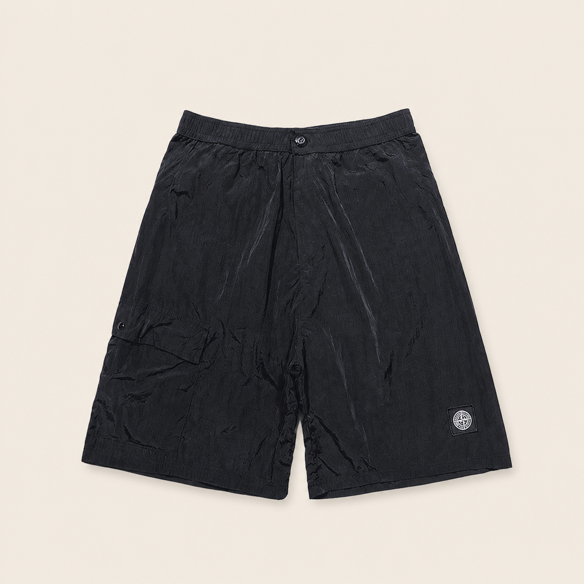 Stone Island Short — Noir