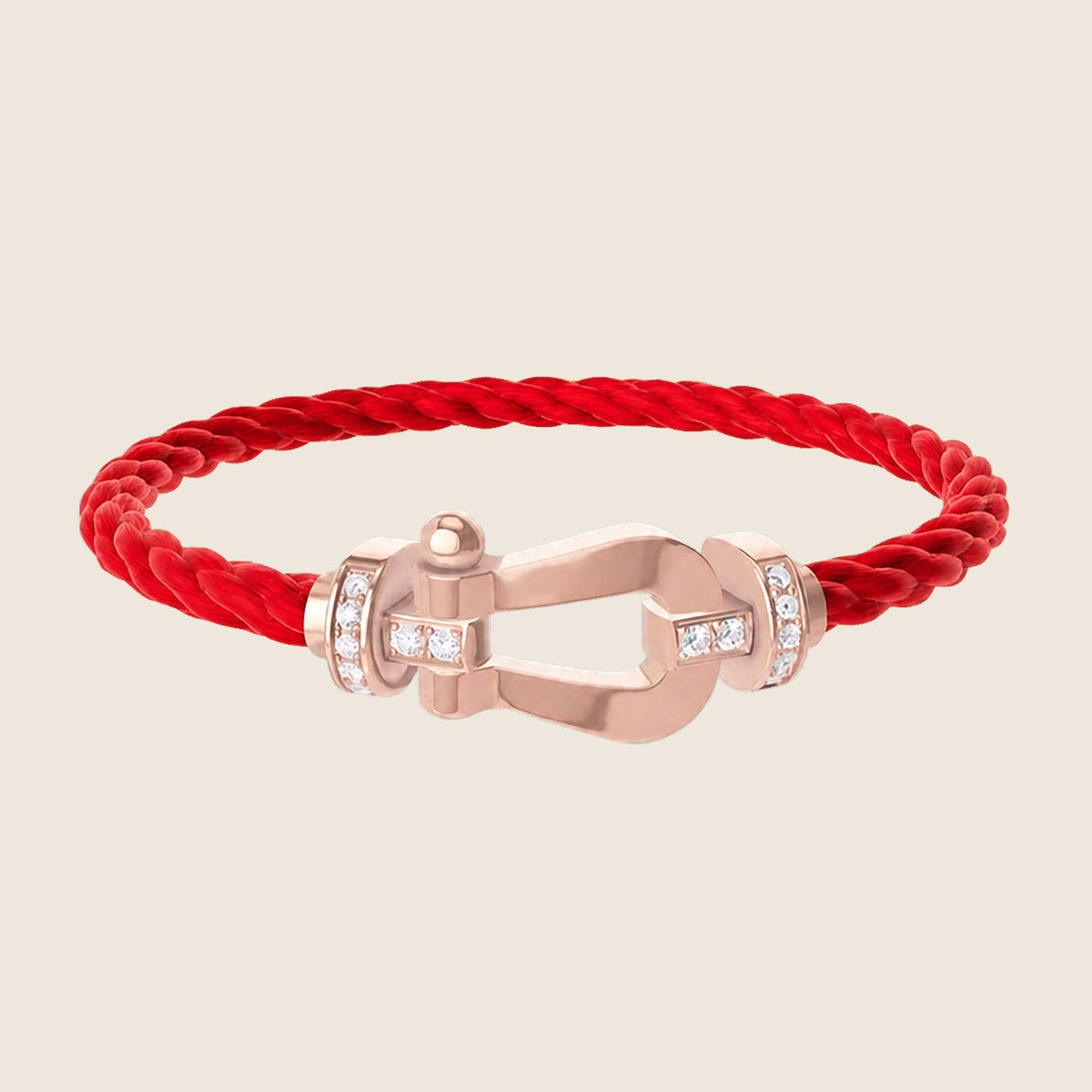 Bracelet Fred — Rouge