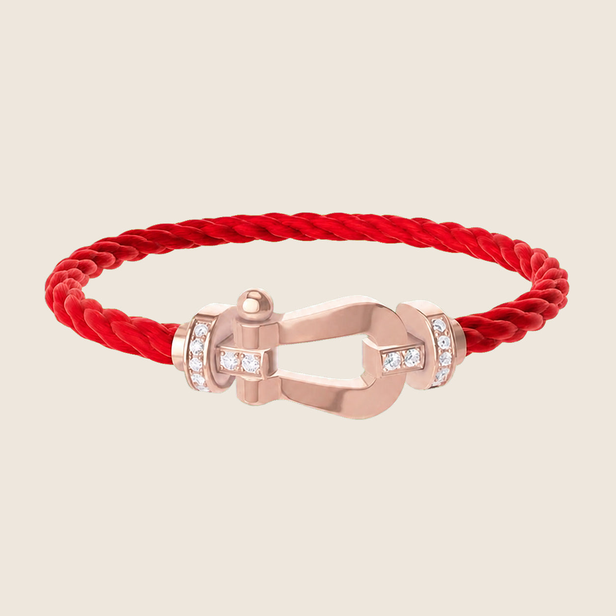 Bracelet Fred — Rouge