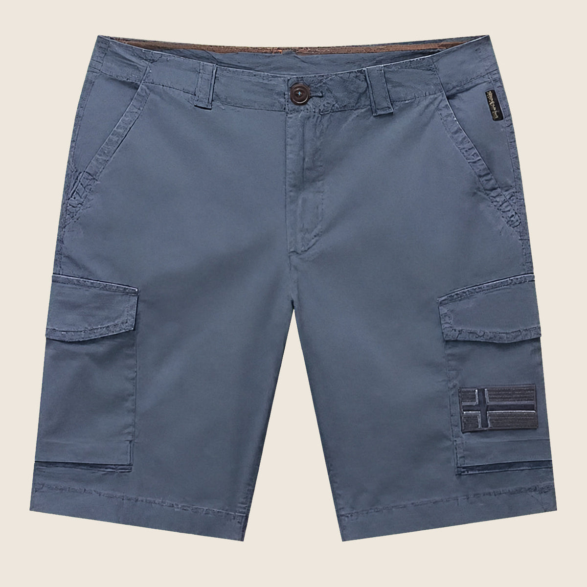 Short Napapijri — Gris bleuté