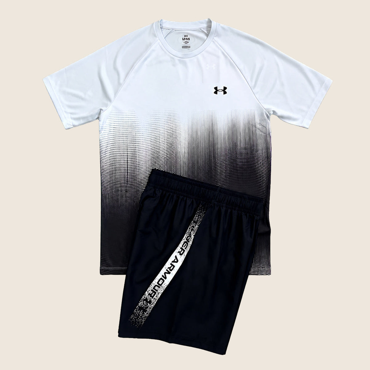 Ensemble Under Armour — Blanc dégradé