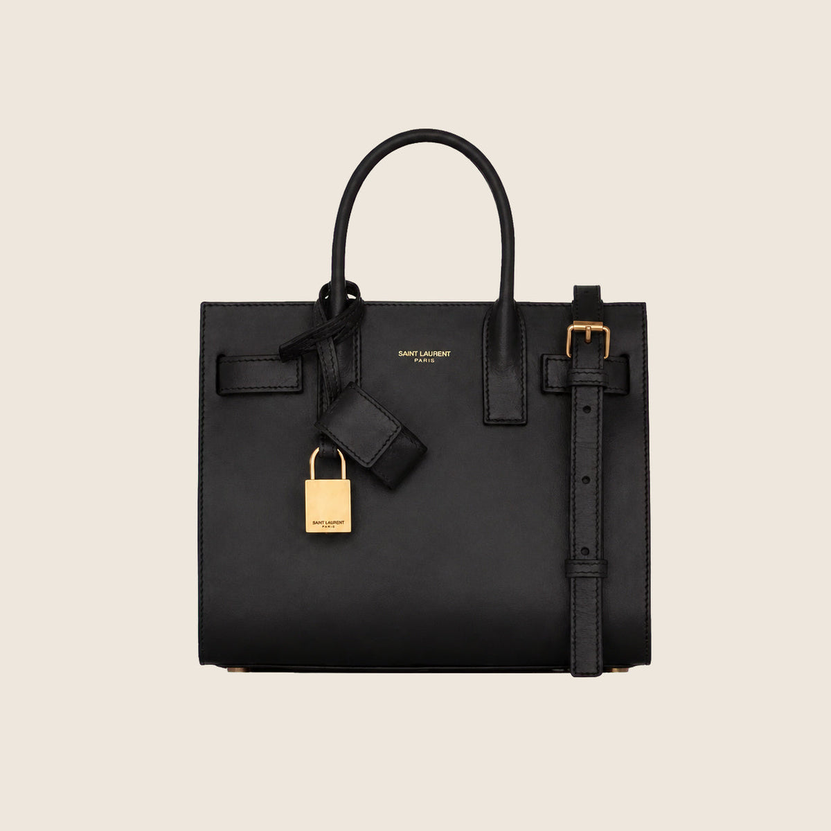 Sac à main Yves Saint Laurent Sac de Jour — Noir