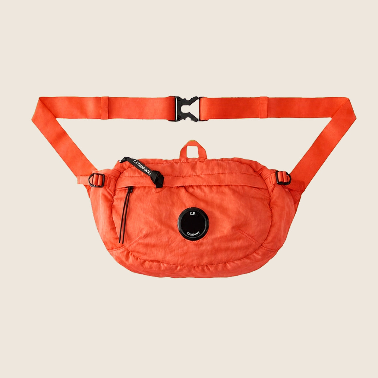 Sacoche banane CP Company — Rouge orangé