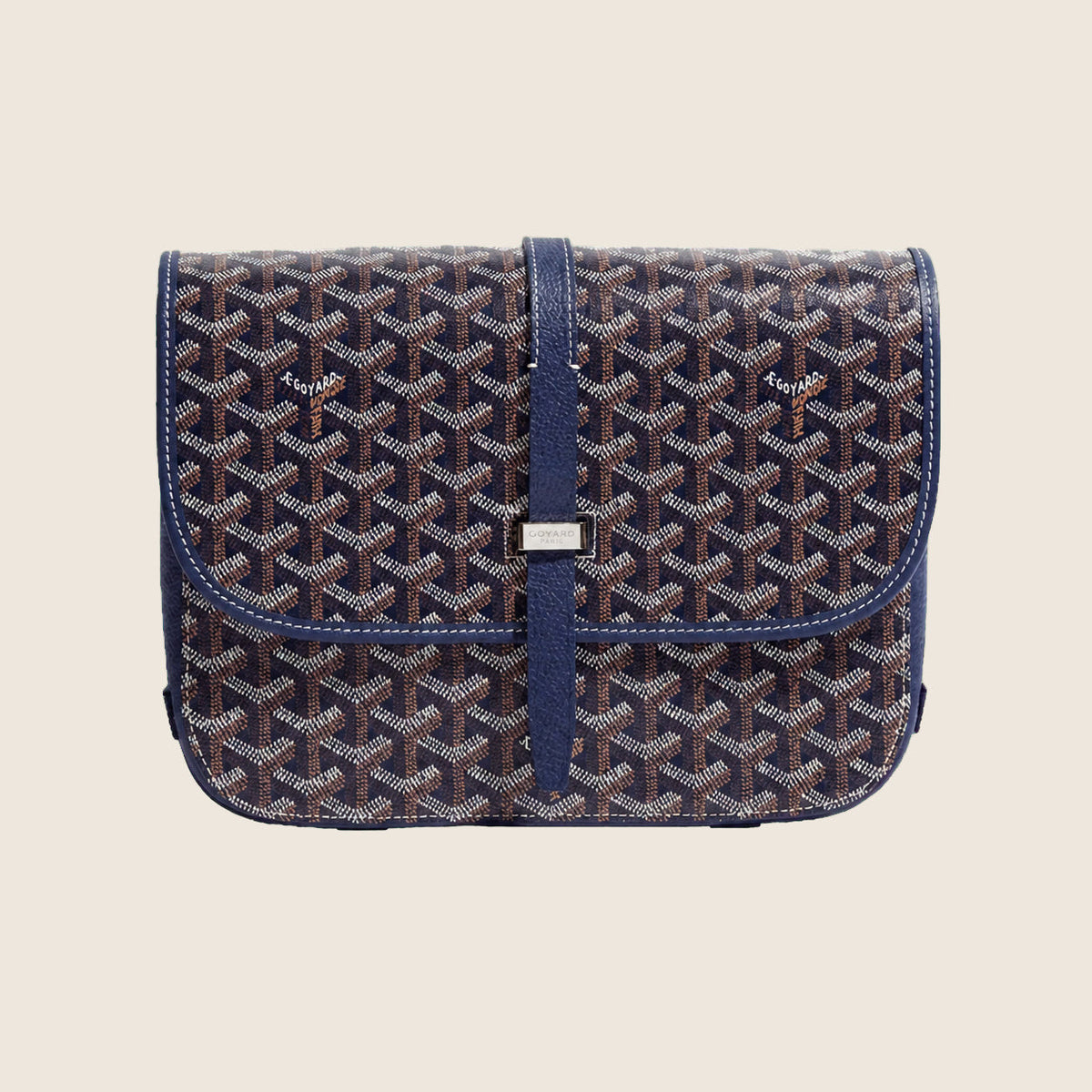 Sacoche Goyard — Bleu marine