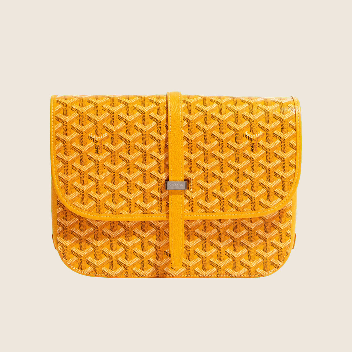 Sacoche Goyard — Jaune