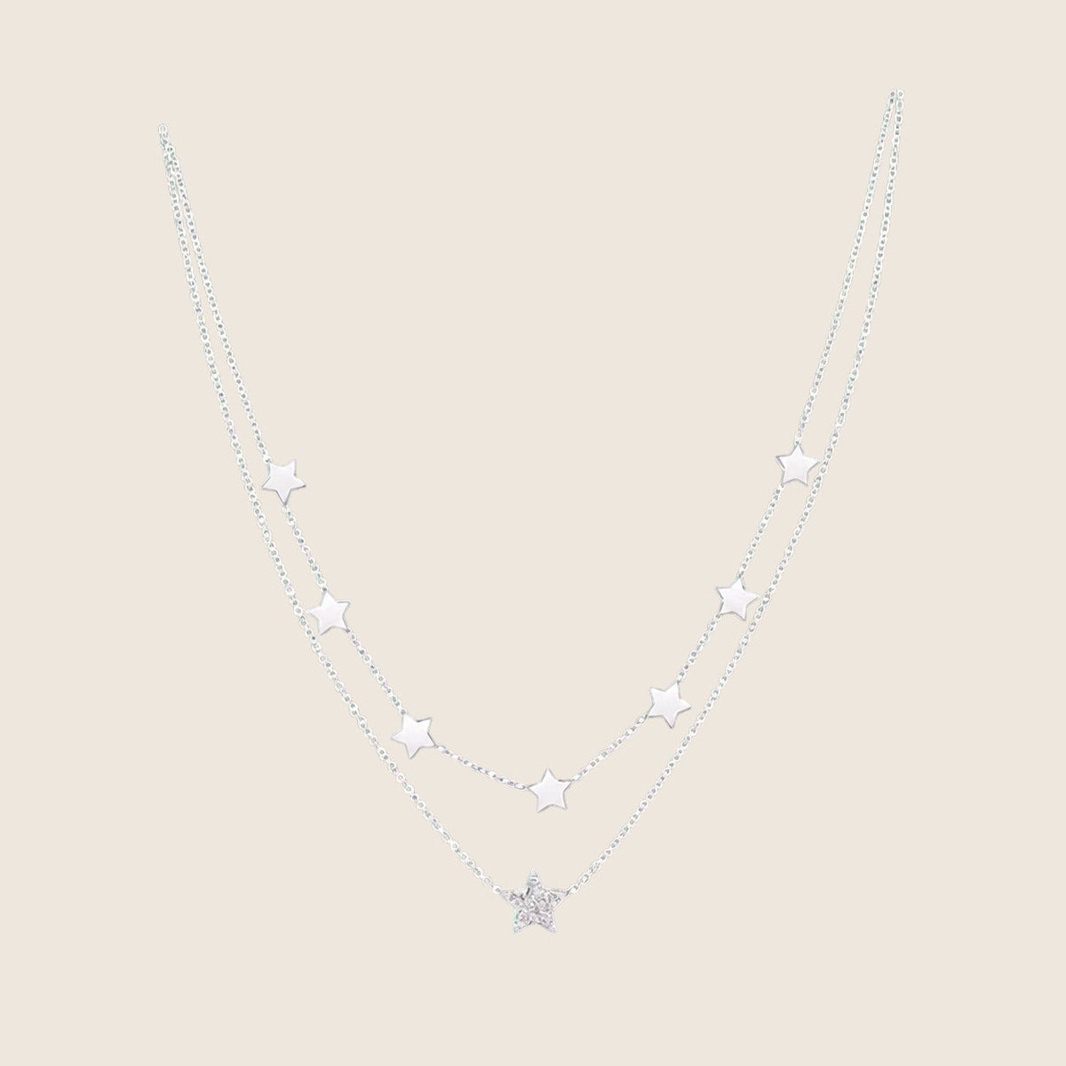 Collier Swarovski — Argent