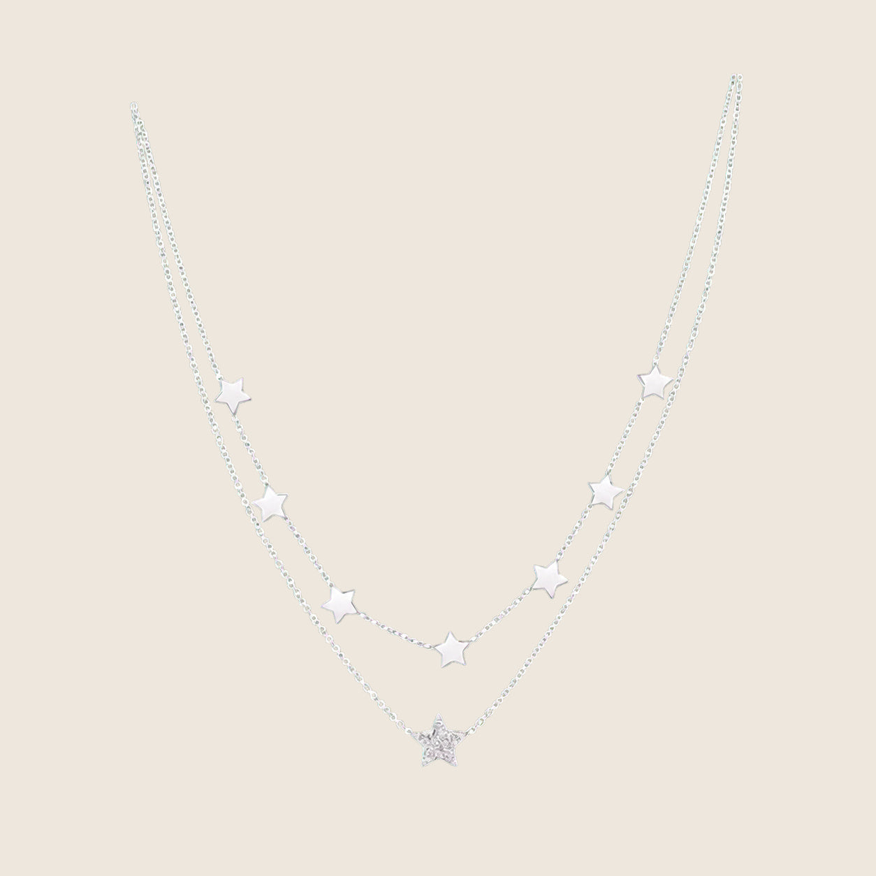 Collier Swarovski — Argent