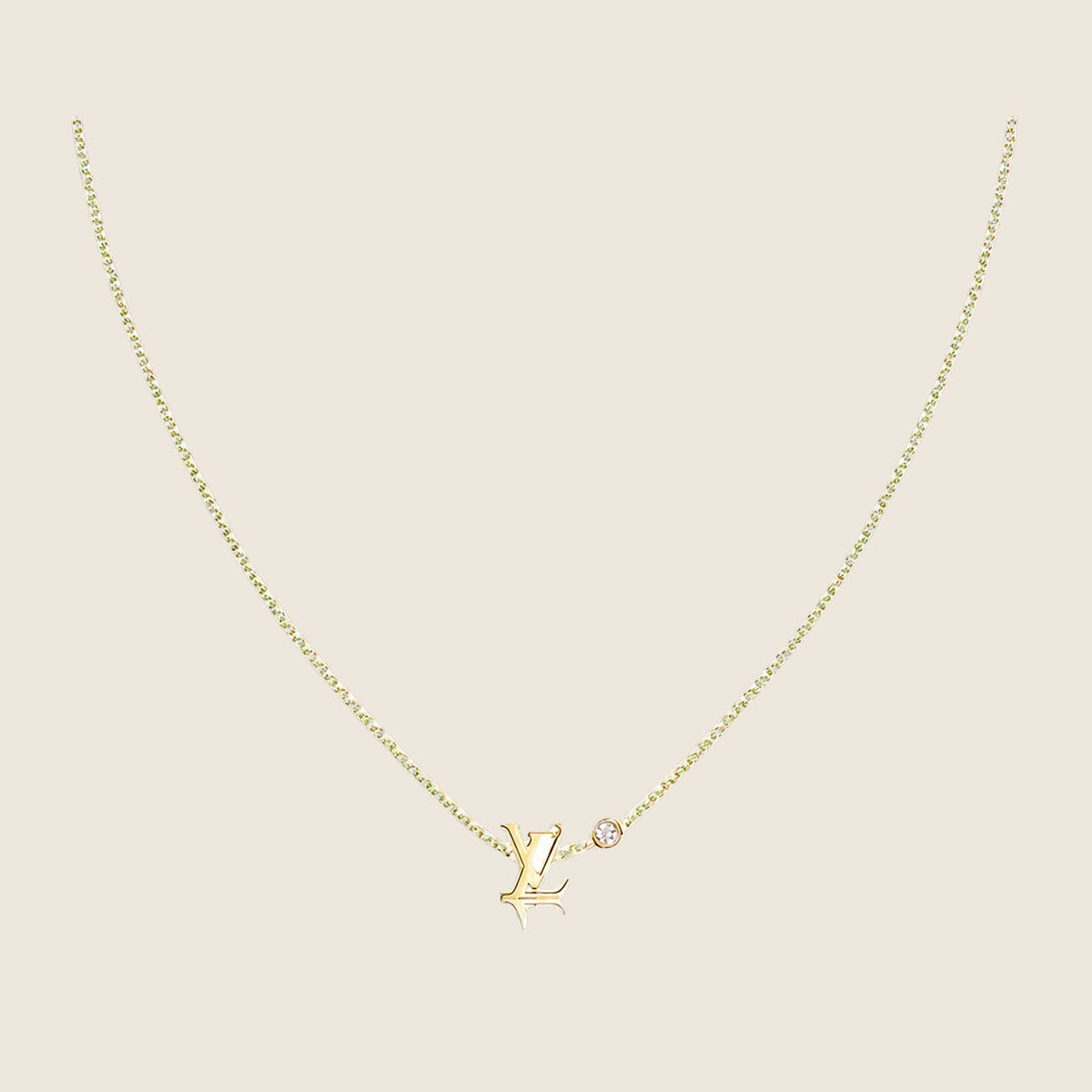 Collier Louis Vuitton — Or