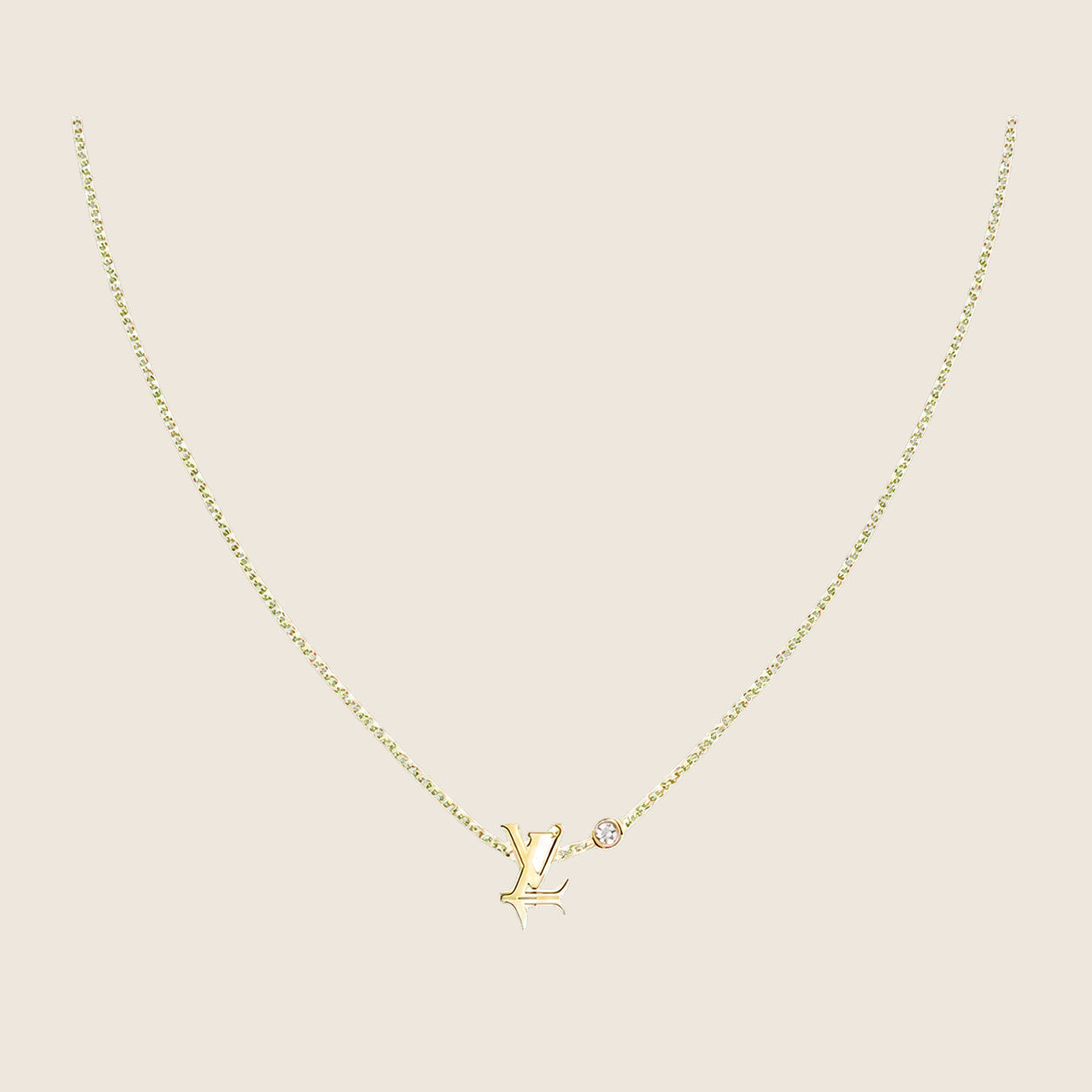 Collier Louis Vuitton — Or