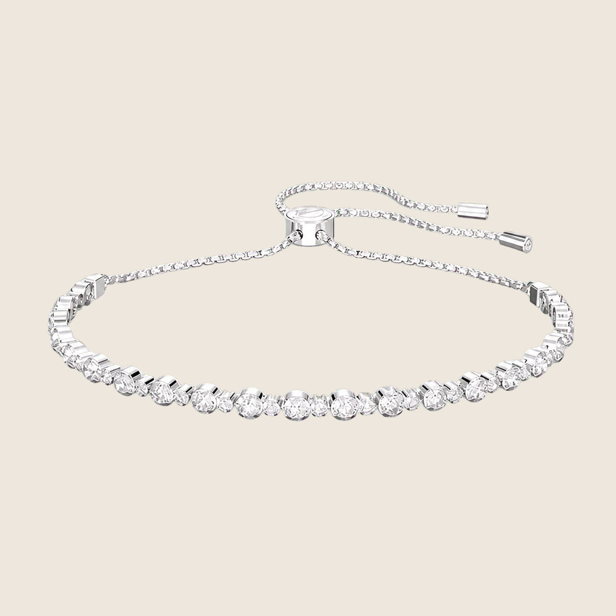 Bracelet Swarovski — Argent