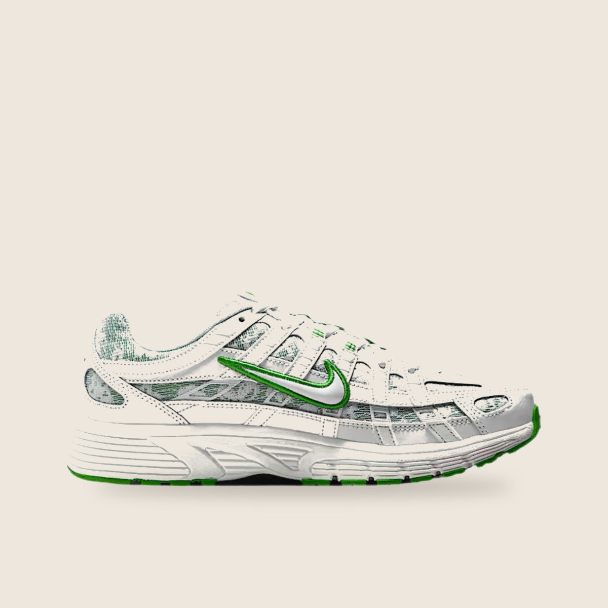Nike P-6000 — Blanc et vert