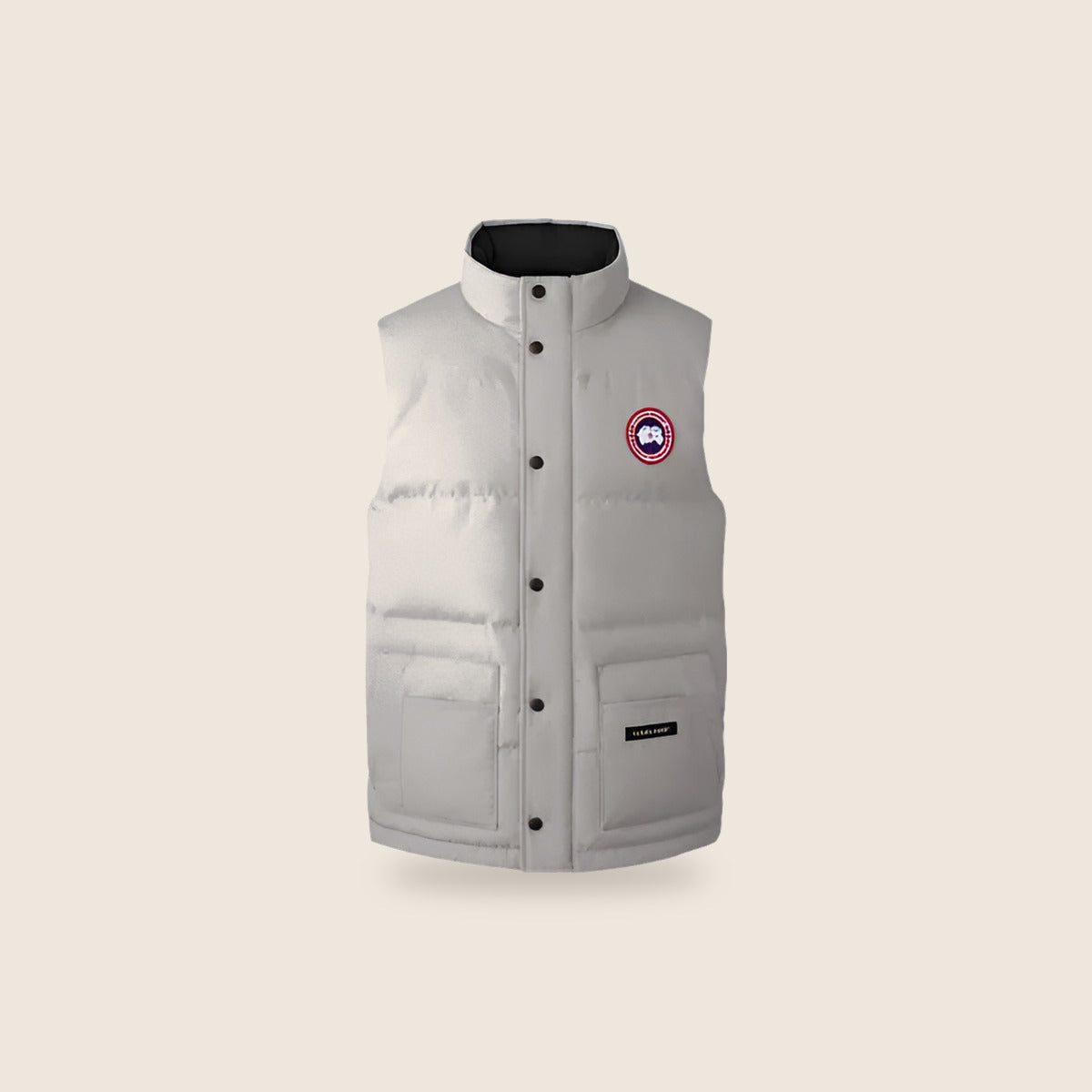 Doudoune sans manches Canada Goose — Blanc cassé