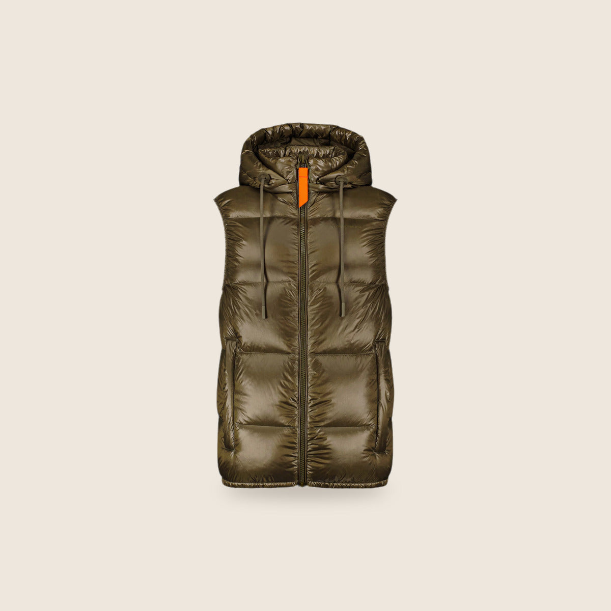Doudoune sans manches Gertrude + Gaston — Kaki