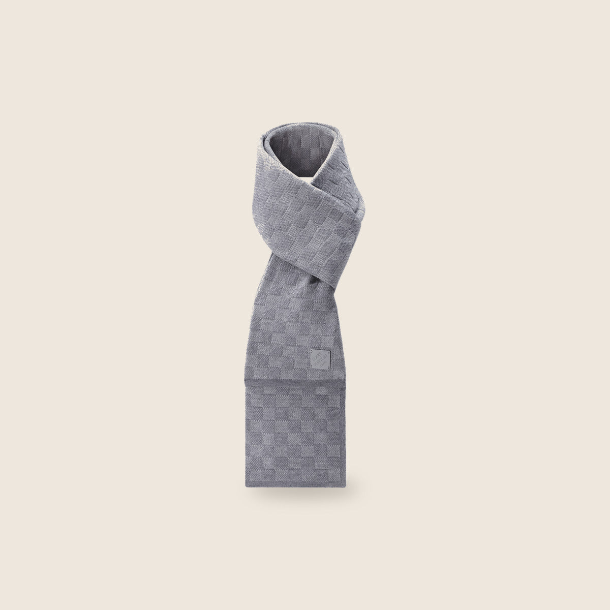 Écharpe Louis Vuitton — Gris damier