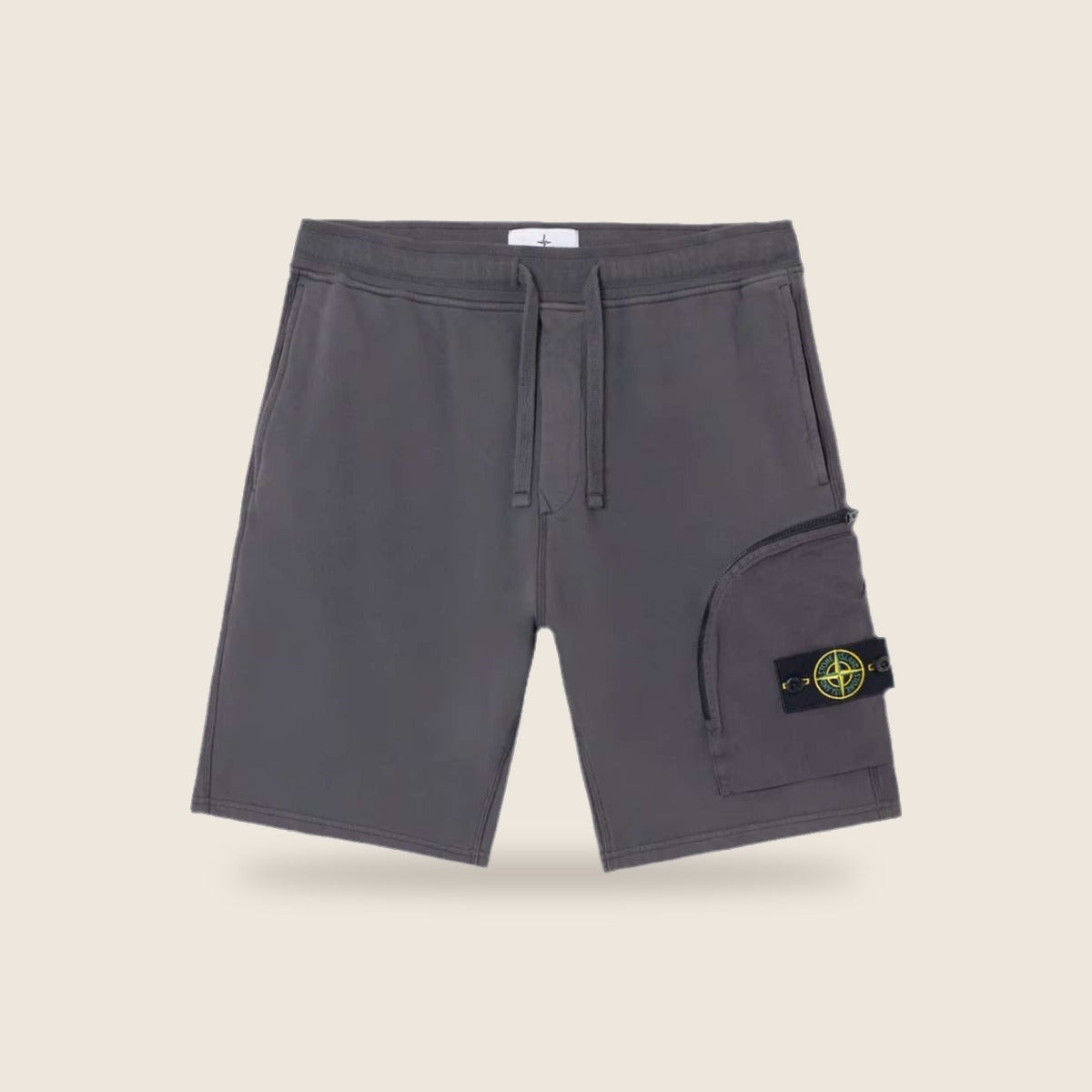 Short Stone Island — Gris anthracite