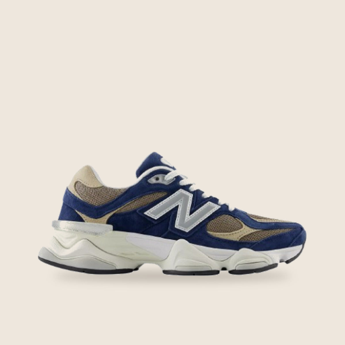 New Balance 9060 — Bleu et marron