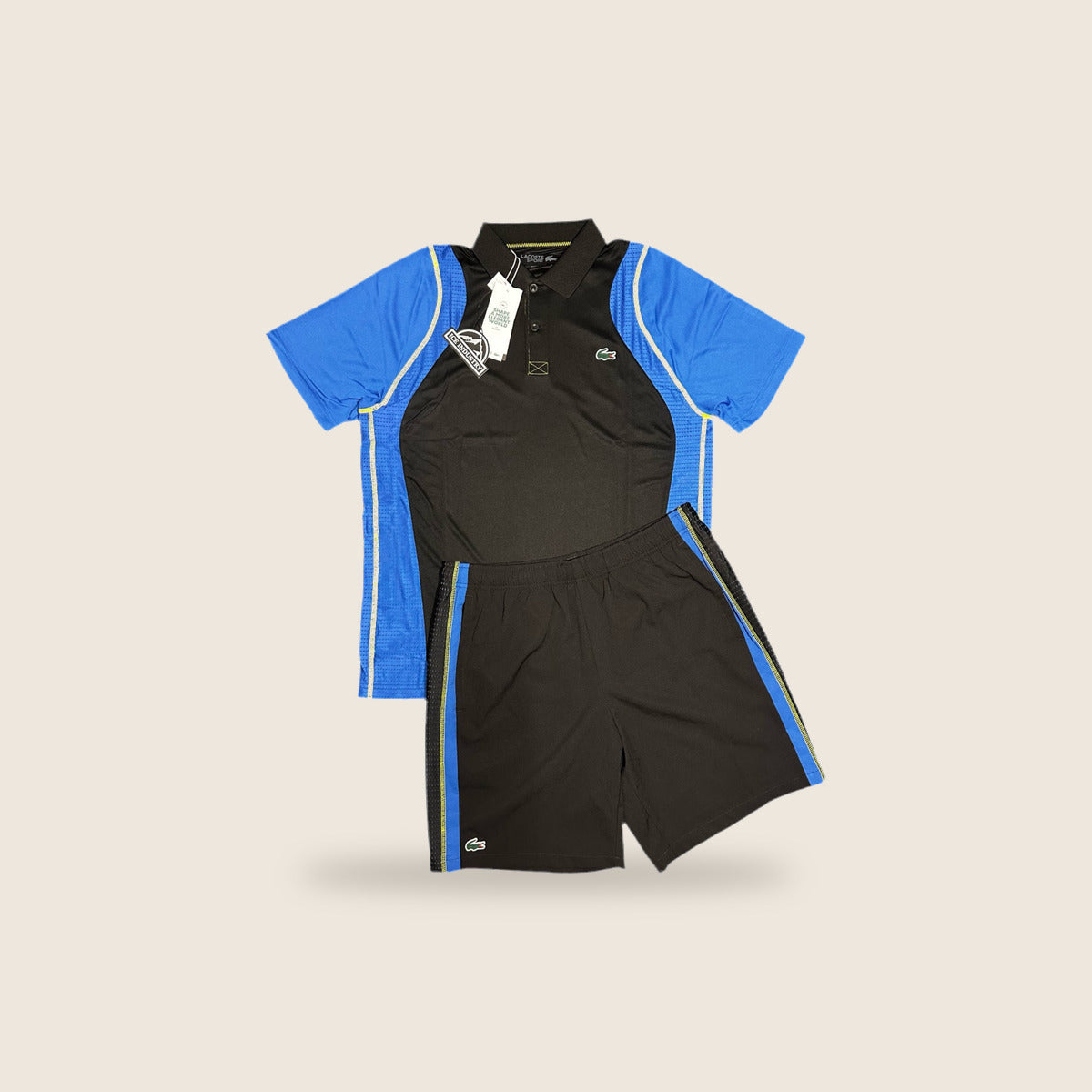 Ensemble Lacoste — Noir et bleu