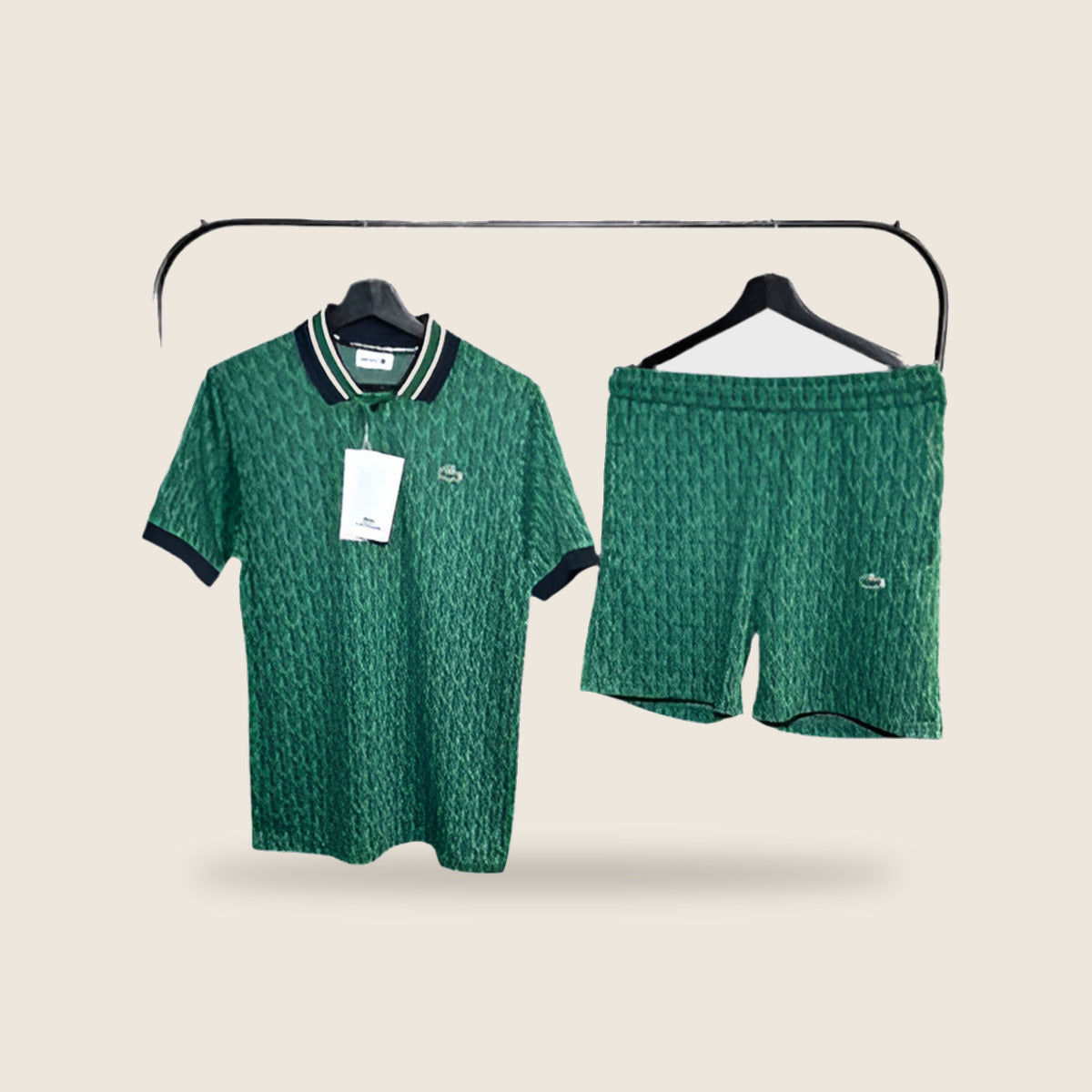 Ensemble Lacoste — Vert sapin