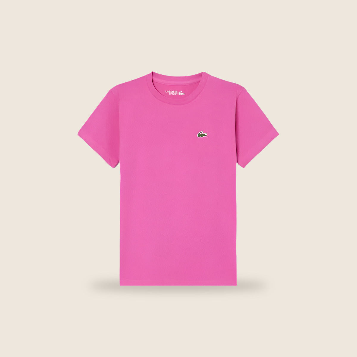 Tee-shirt Lacoste — Rose vif