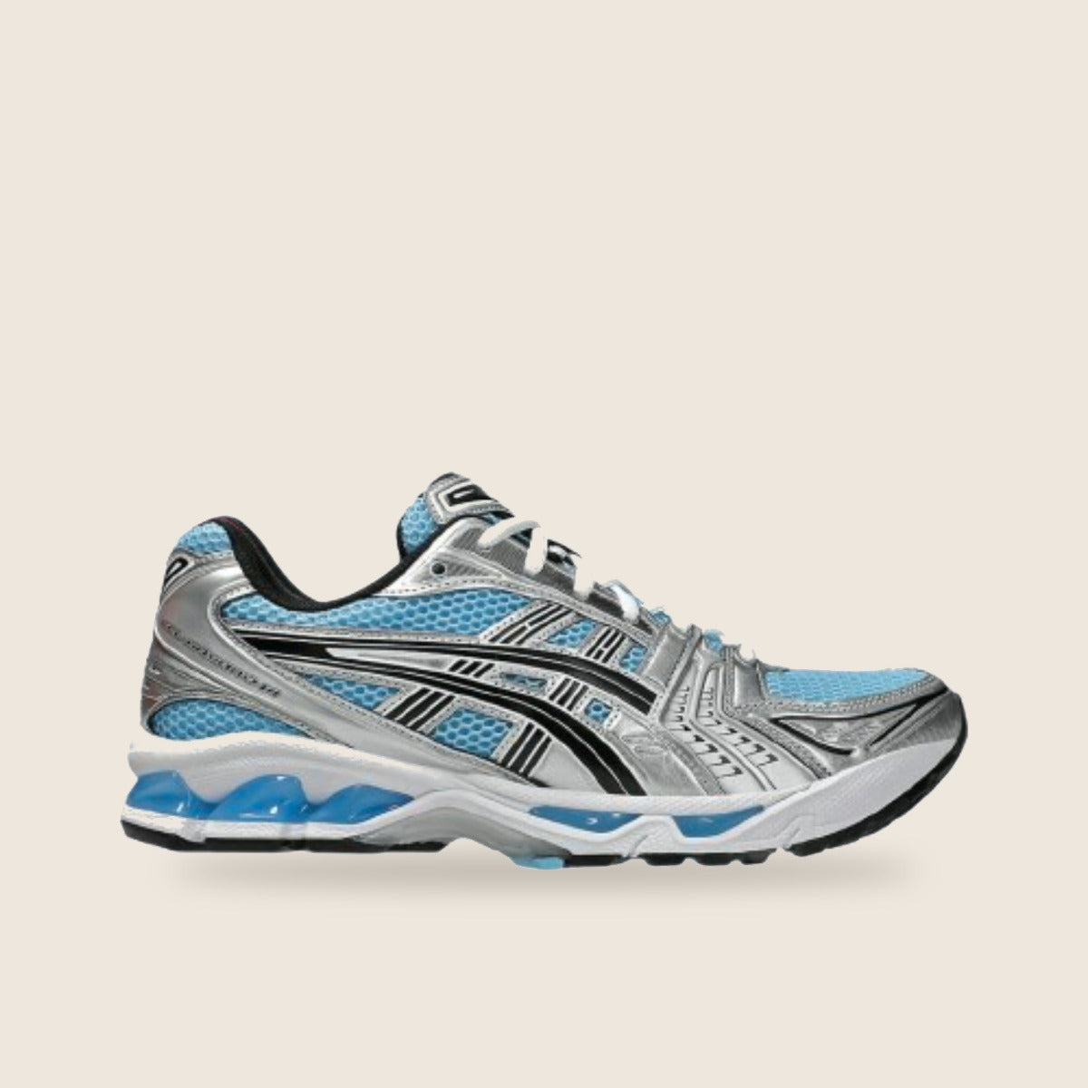 Asics Gel-Kayano 14 — Bleu arctique et argent