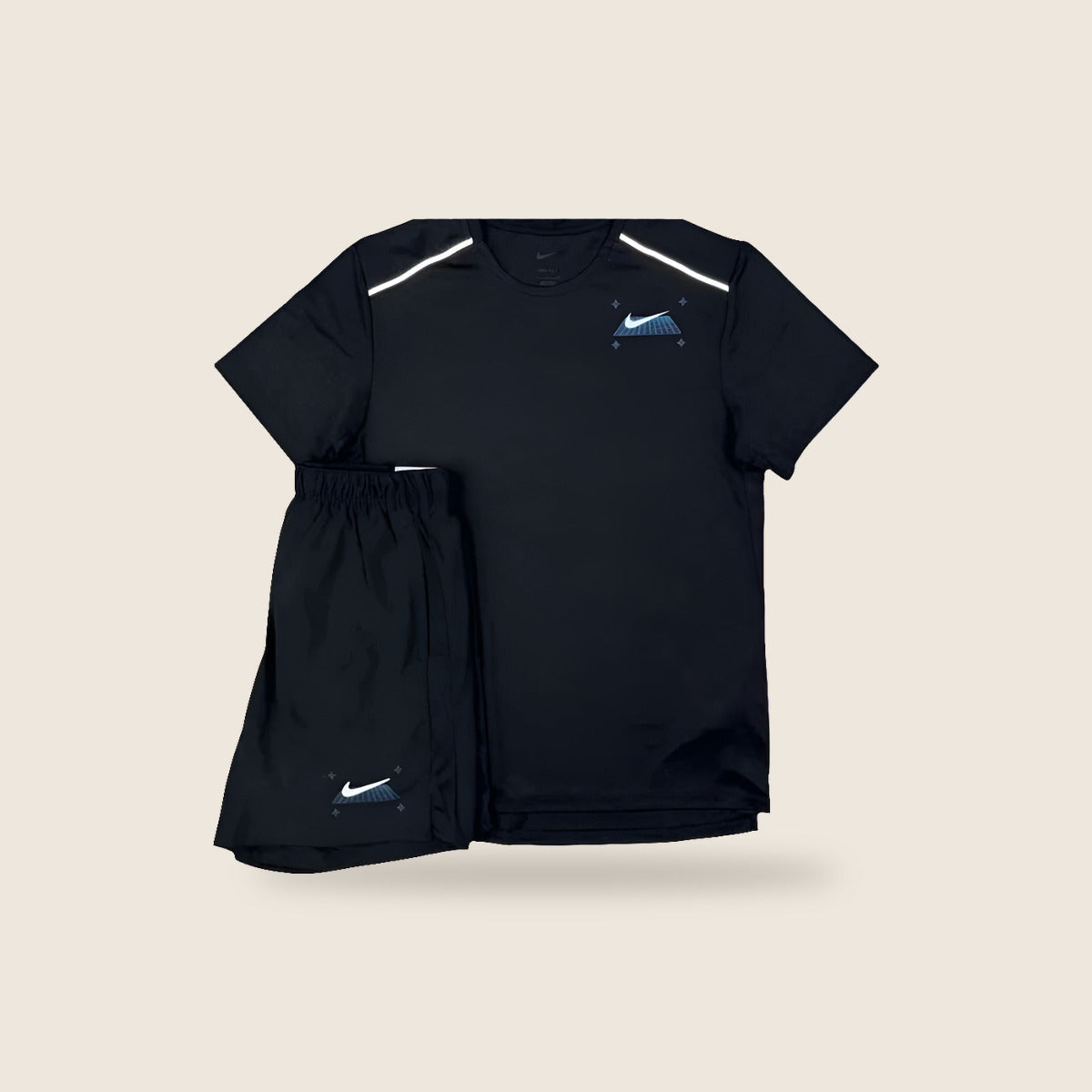 Ensemble Nike — Noir et bleu ciel