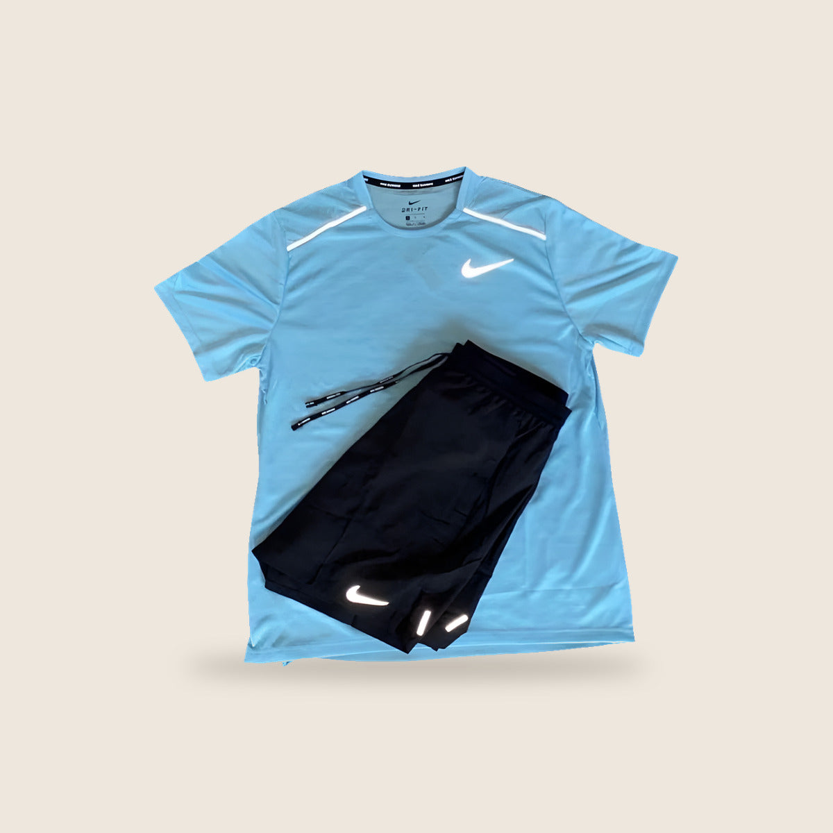 Ensemble Running Nike — Bleu ciel