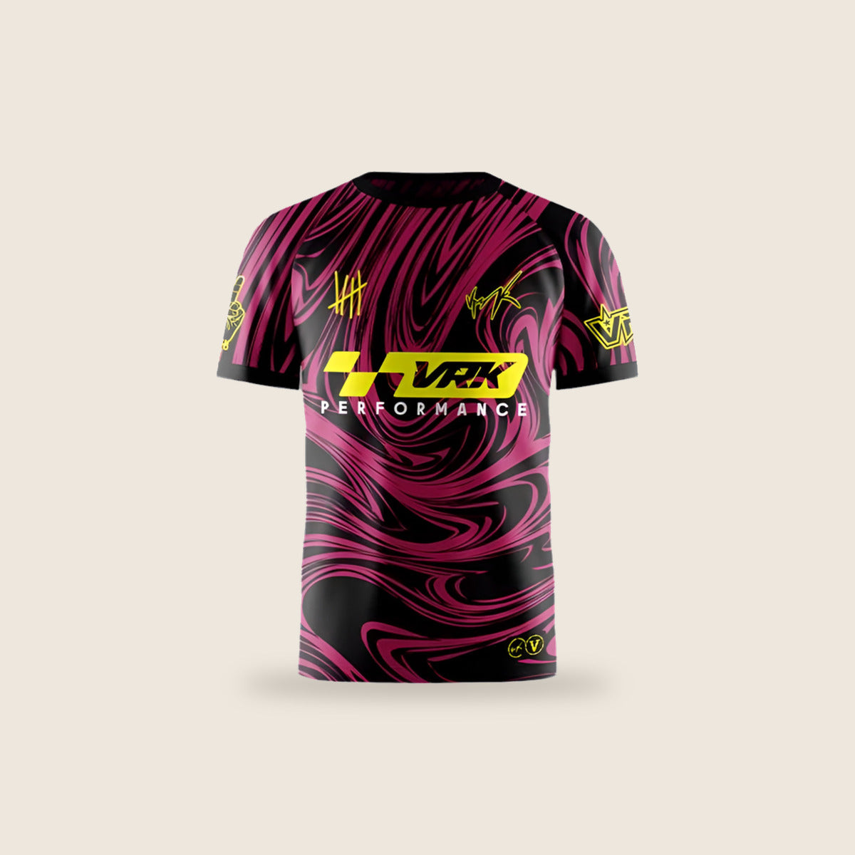 Maillot Vrunk — Noir et rose