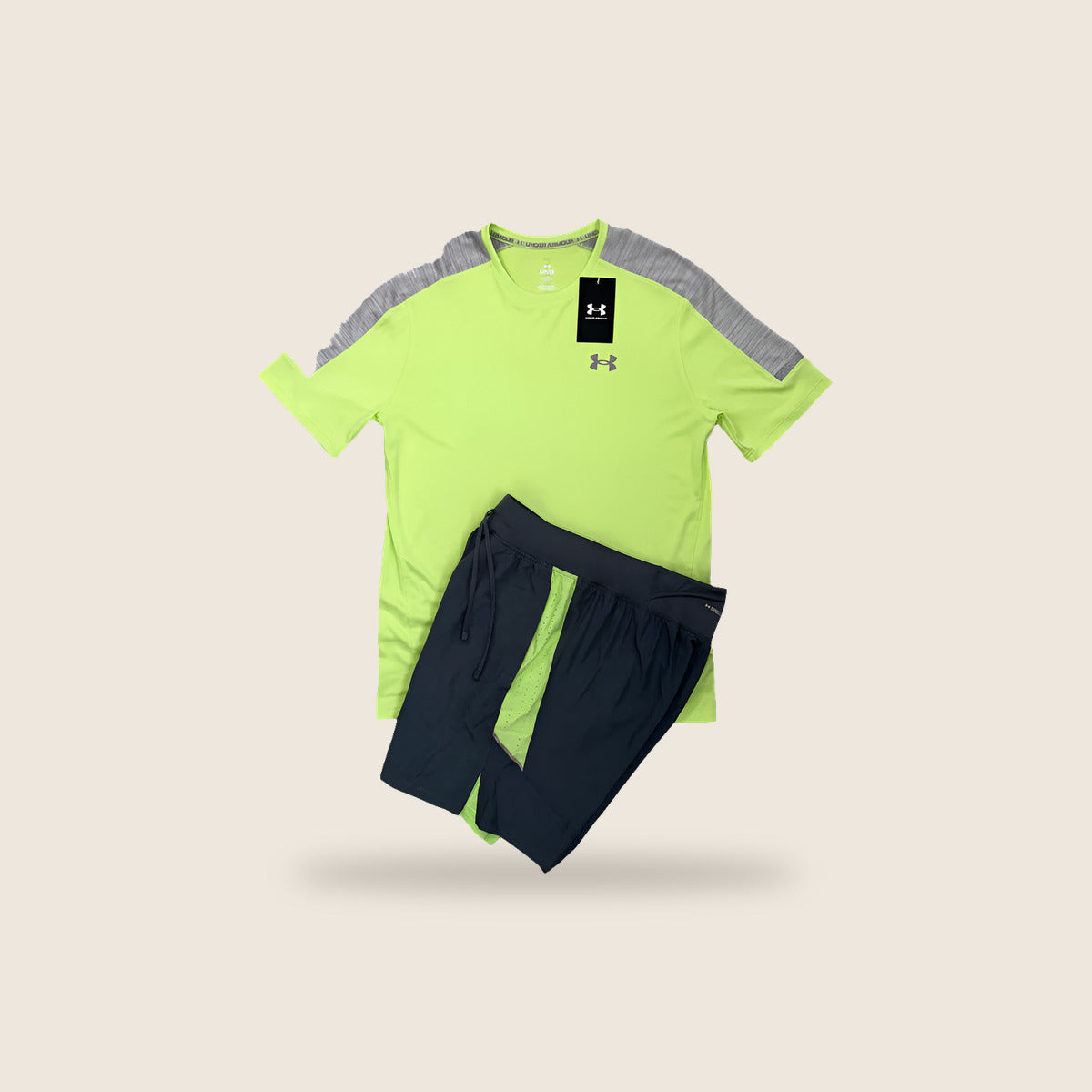 Ensemble Under Armour — Jaune fluo