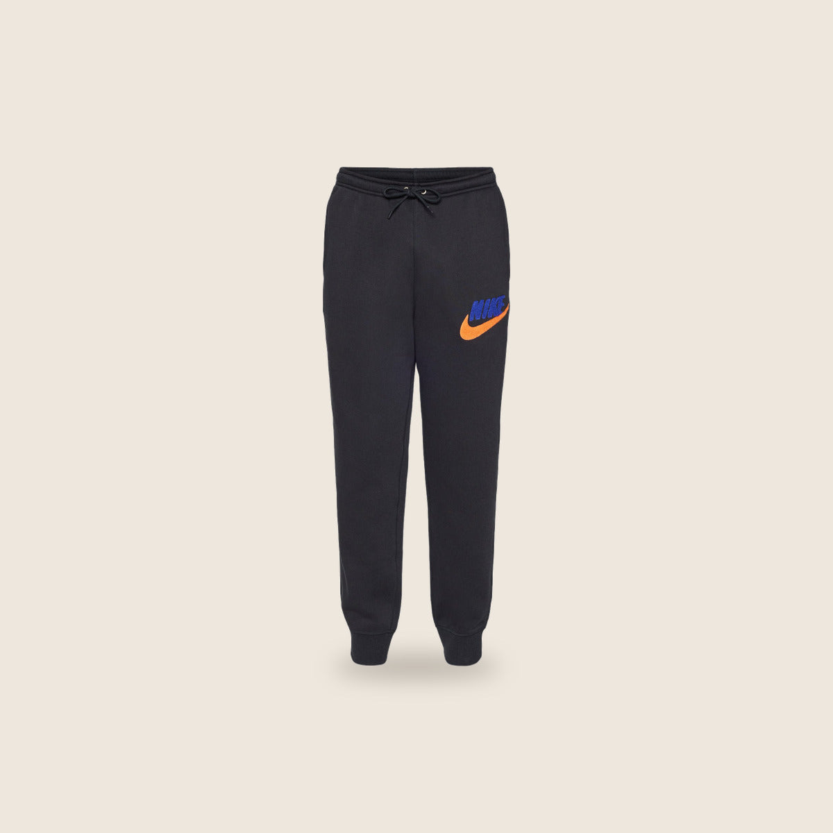 Jogging Nike — Noir logo orange